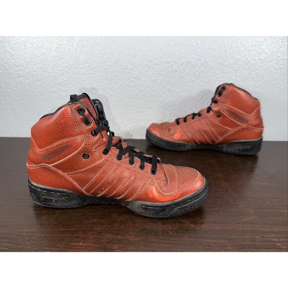ADIDAS ORIGINALS JEREMY SCOTT JS WINGS 1.0 BBALL MEN'S SIZE US 7.5 RED S77803 - Picture 10 of 11